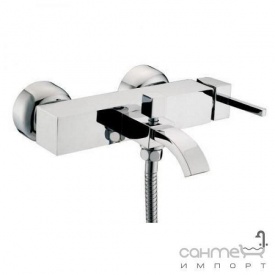 Настінний змішувач для ванни, без душового комплекту Clever Platinum Saona Infinity 97856 Хром