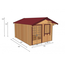Строительство дома из профилированного бруса 3х4 м