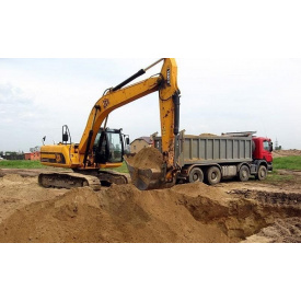 Розробка котловану з вивозом грунту