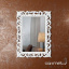 Декоративне дзеркало для ванної кімнати Marsan Angelique 750х1000 білий глянець Херсон