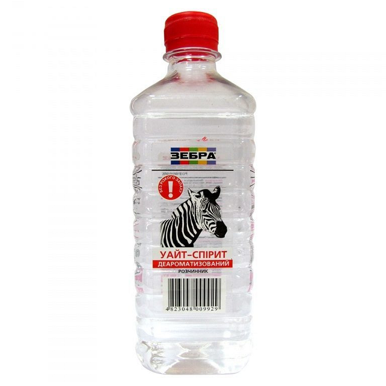 Уайтспирит Зебра деароматизированный 0,5 л цены