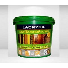 Монтажний клей Lacrysil 1 кг прозорий Житомир