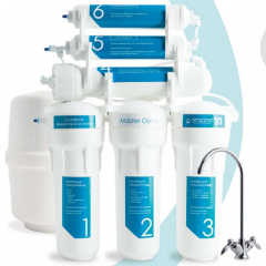 Система фільтрації води з мінералізатором Organic Master Osmo 6 200 л/добу Луцьк