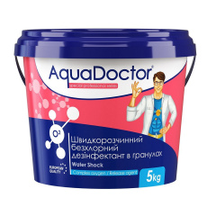 Активный кислород Aquadoctor O2 дезинфекант без хлора 5 кг Черновцы