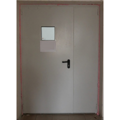 Протипожежні двері ПромТехноКом металеві EI-30 2100х1350 мм Київ
