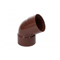 Коліно дворострубне Profil 100 мм коричневе Рівне