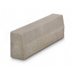 Бордюр дорожный бетонный сухопрессованный 100х30х15 см Полтава
