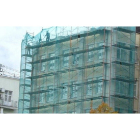 Сетка защитная фасадная зеленая