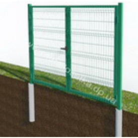 Ворота розпашні сітка 4000x1500 мм