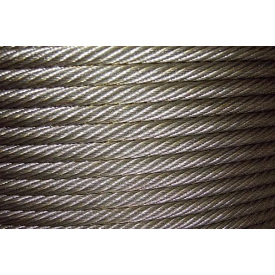 Стальной канат ЛК-3 двойной свивки ГОСТ 7665-80 9,7 мм