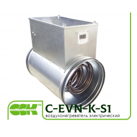 Воздухонагреватель электрический для круглых каналов C-EVN-K-S1-125-1,6