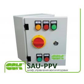 Шафа керування вентилятором канальним SAU-PPV-(0,24-0,40) 380 мм