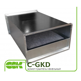 Шумоглушитель для прямоугольной канальной вентиляции C-GKD-50-30