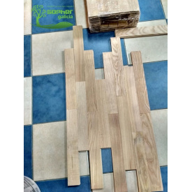 Паркет ясеневый планковий пестрый 400x60x15 мм