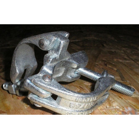 Хомут неповоротный оцинкованный Монолит Гарант 48,3х48,3 мм