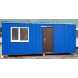 Бытовка стандарт с тамбуром 2,5х4 м