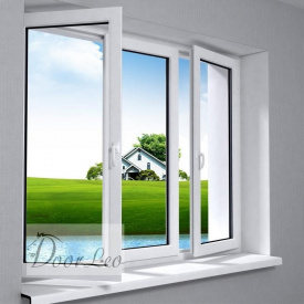 Металопластикове вікно Європейський профіль Steko R600 Eko 5-х камерне