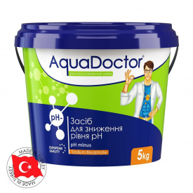 Быстрорастворимый препарат AquaDoctor pH Minus 5 кг