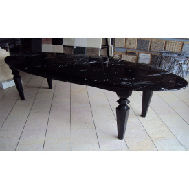 Мармур TOROS BLACK 30 мм чорний сляб