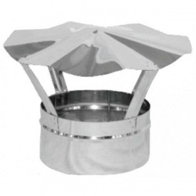 Грибок дымоходный нерж Ø250 0.6 мм