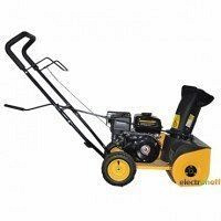 Снігоприбиральник бензиновий SN-4000 Intertool 4-х тактний двигун 4HP/2,9 кВт робоча ширина 520 мм з регулюванням напрямку викиду снігу