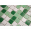 Мозаїка, скляна на папері VIVACER GLmix200 327х327 мм мікс зелений Київ