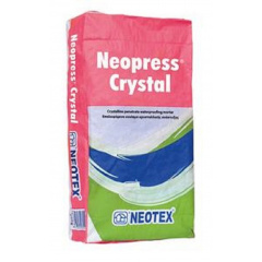 Цементная гидроизоляция проникающего действия Neopress Crystal 25 кг Львов