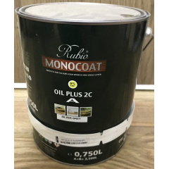 Натуральне масло на основі твердого воску Rubio Monocoat Оіл Плюс 2К Сілвер Грей 3,5 л Рівне