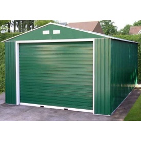 Будівництво гаража стандартного з ролетними воротами 6х4 мм
