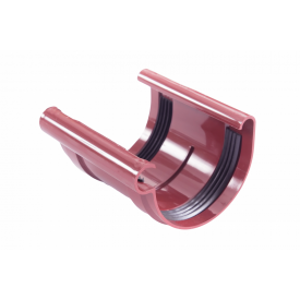 З'єднання єднувач ринви Profil 90 червоний