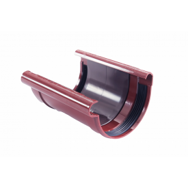 З`єднувач ринви Profil 130 червоний