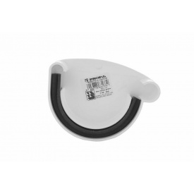 Заглушка ринви ліва Profil L 90 біла