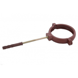 Держак труби Profil пласт. L160 130 коричневий