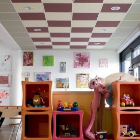 Акустична вологостійка плита Rockwool Rockfon Color All 600x600x15 мм коричнева