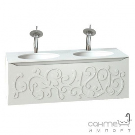 Тумба підвісна без раковин Marsan Marsel 1500-2 білий