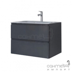 Тумба підвісна без раковини Marsan Adele 700 чорний