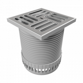 Надставной элемент для балконов и террас TOPWET TW TER с защитной решеткой 100 мм