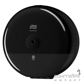 Диспенсер для туалетной бумаги Tork SmartOne 681008 черный пластик
