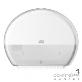 Диспенсер для туалетного паперу Tork Elevation 555000 білий пластик