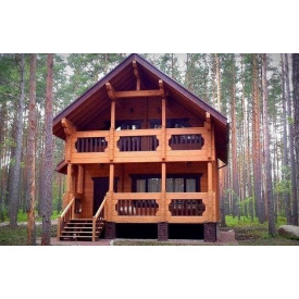 Дом из профилированного бруса 9х8 м