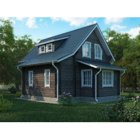 Будинок з профільованого бруса 8х11 м