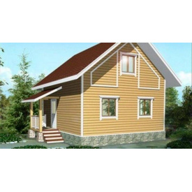 Дом из профилированного бруса 6х6 м