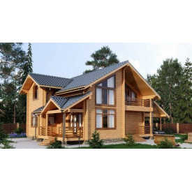 Будинок з профільованого бруса 9х15 м