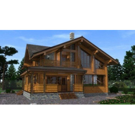 Будинок з профільованого бруса 13х11 м