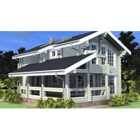 Будинок з профільованого бруса 8х13 м