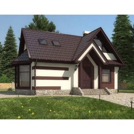 Будинок з профільованого бруса 6х10 м