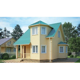 Будинок з профільованого бруса 6х6 м