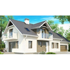 Будинок з профільованого бруса 19х9 м