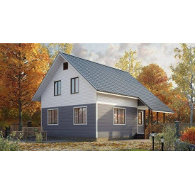 Будинок з профільованого бруса 8х8 м