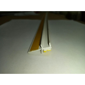 Профиль оконный примыкания с манжетой 9 мм без сетки